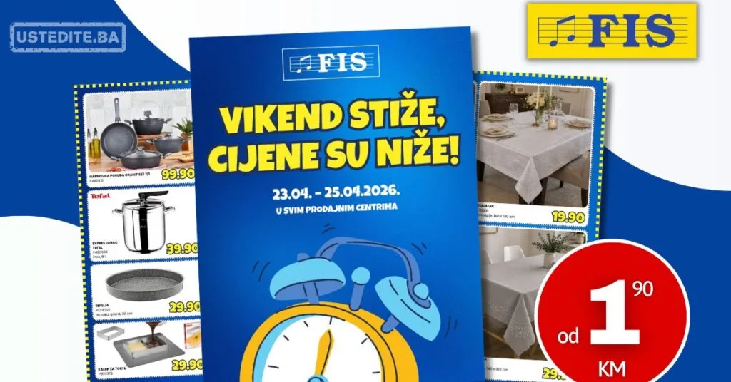 Fis vikend akcija 23-25.4.2026.