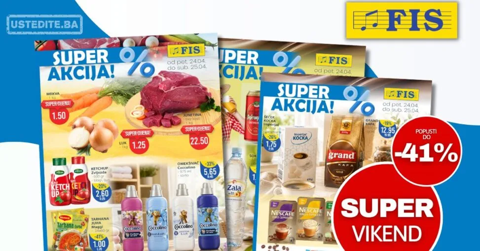 Fis vikend akcija 24-25.4.2026.