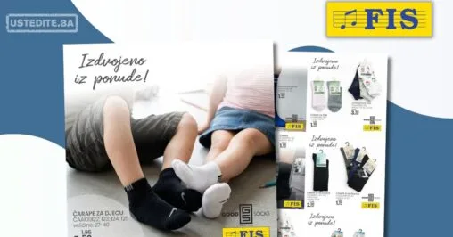 Fis akcija ČARAPE april 2026.