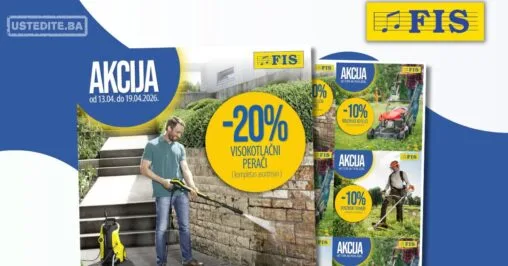 Fis akcija: Baštanski alati i oprema 13-19.4.2026.
