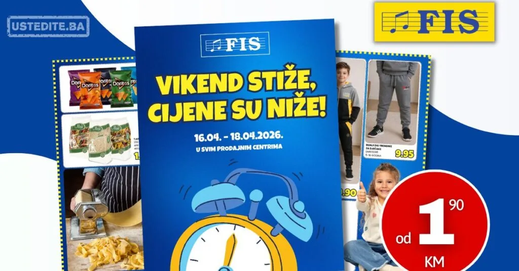 Fis vikend akcija 16-18.4.2026.