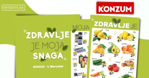 Konzum ZDRAVE NAMIRNICE 14-20.4.2026.