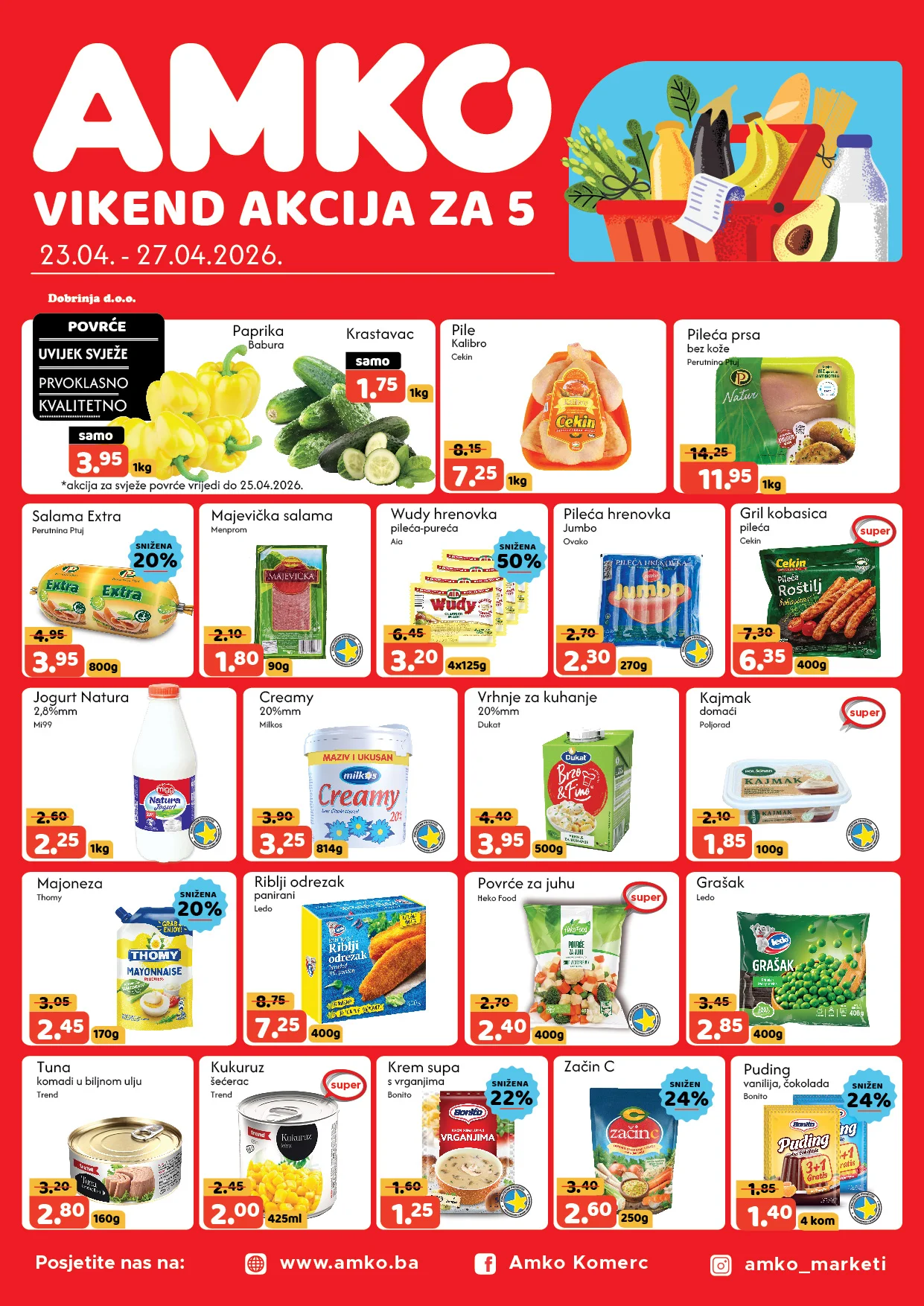 Amko vikend akcija 23-27.4.2026.