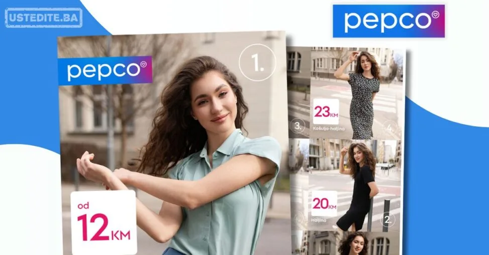 Pepco akcija ODJEĆA ZA ŽENE april 2026.