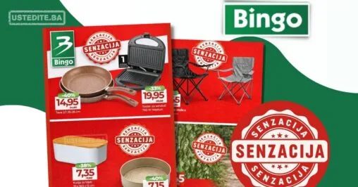 Bingo SENZACIJA - sniženje do 19.4.2026.