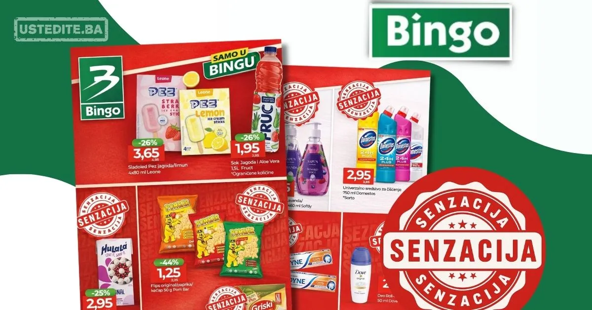 Bingo Senzacionalne cijene