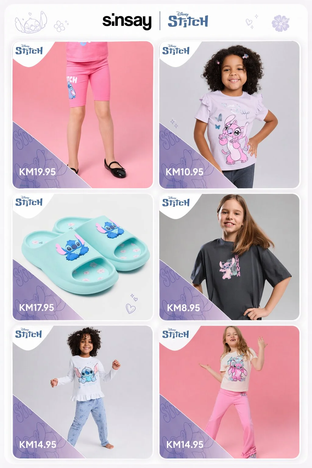 Sinsay akcija STITCH KOLEKCIJA april 2026.