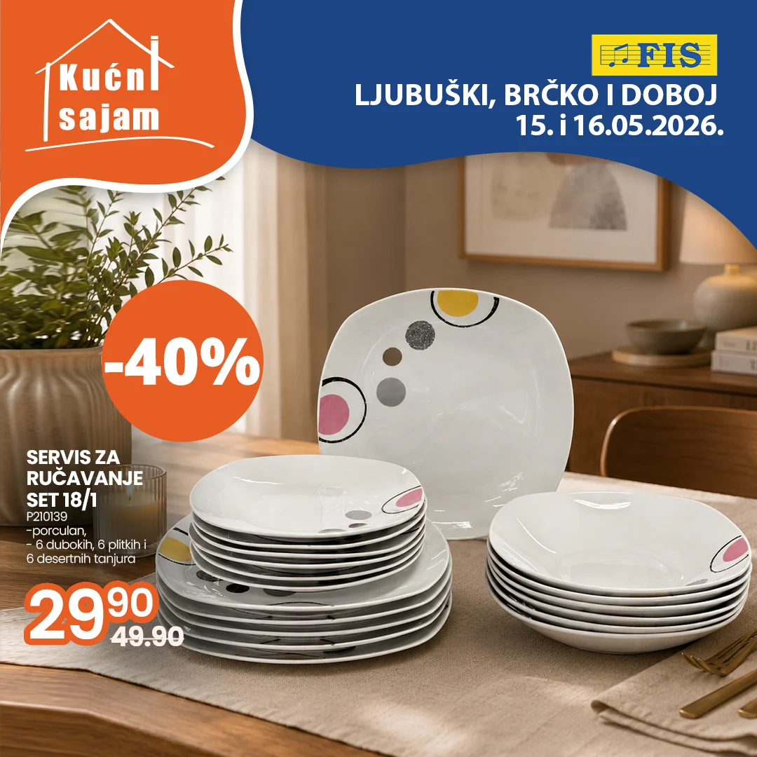 Fis KUĆNI SAJAM 15-16.5.2026.