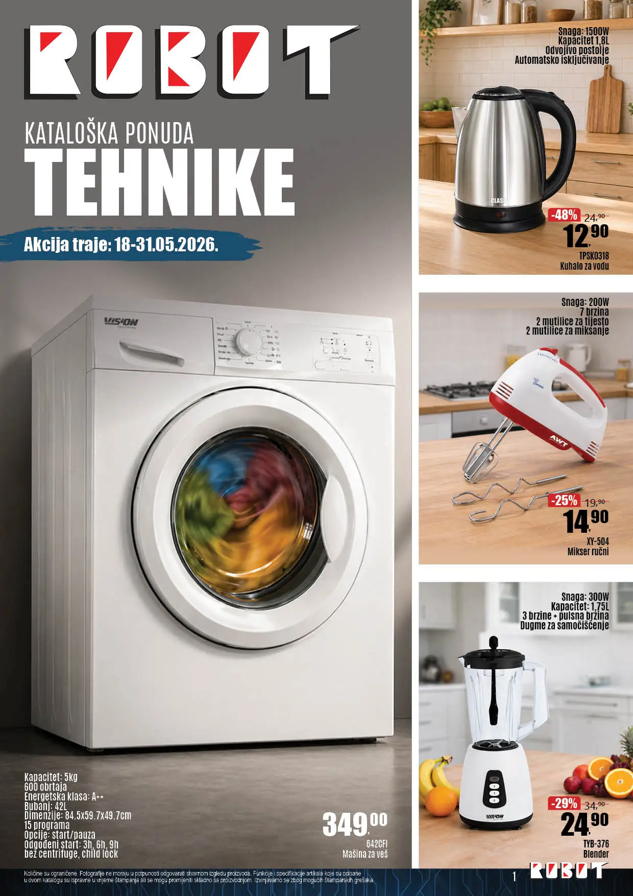 Robot katalog TEHNIKA 18-31.5.2026.