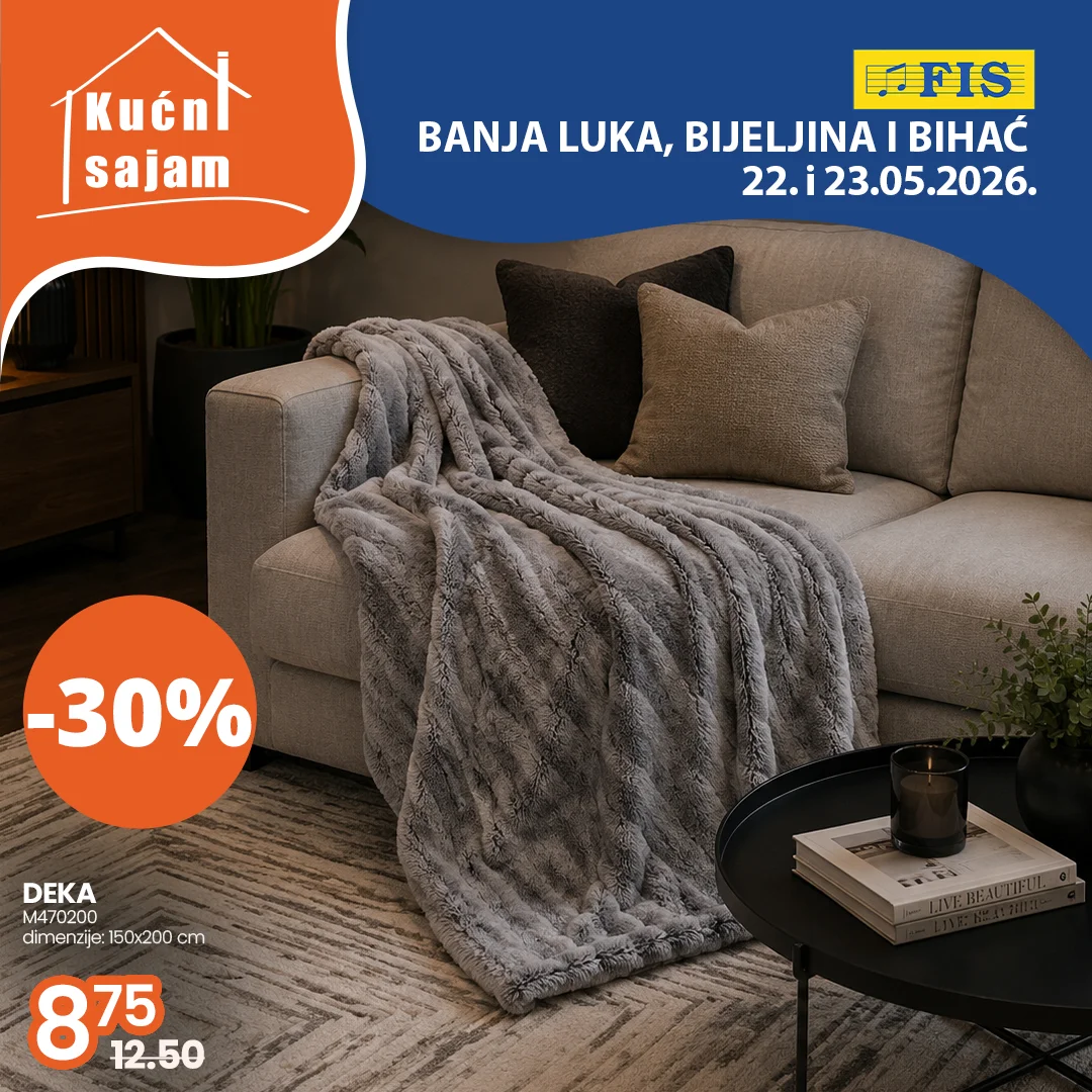 Fis KUĆNI SAJAM 22-23.5.2026.