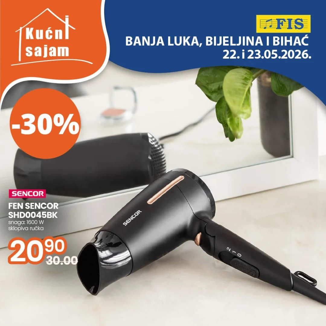 Fis KUĆNI SAJAM 22-23.5.2026.
