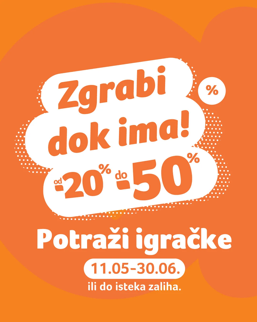 Aksa akcija IGRAČKE 11.5-30.6.2026. 
