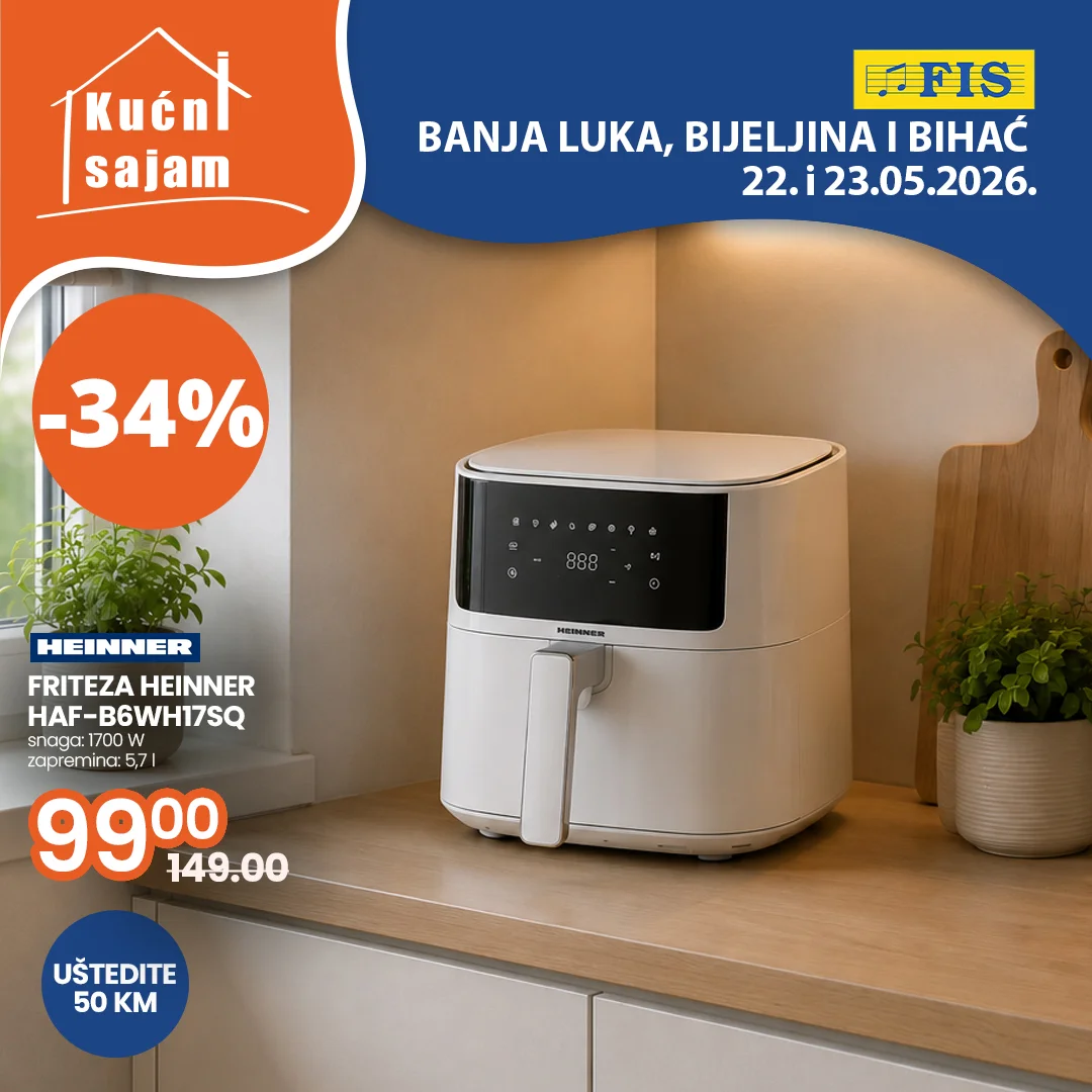 Fis KUĆNI SAJAM 22-23.5.2026.