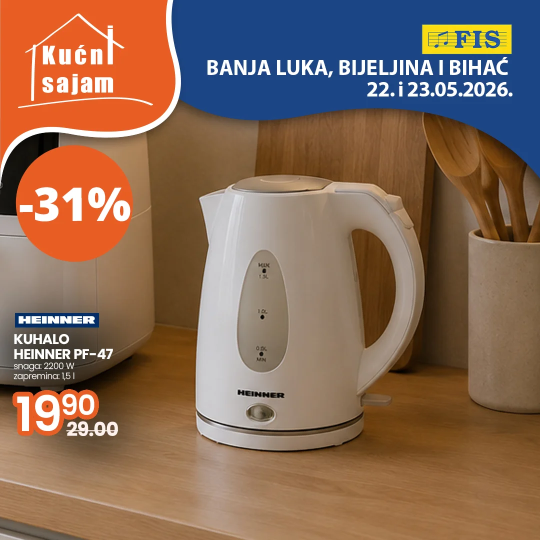 Fis KUĆNI SAJAM 22-23.5.2026.