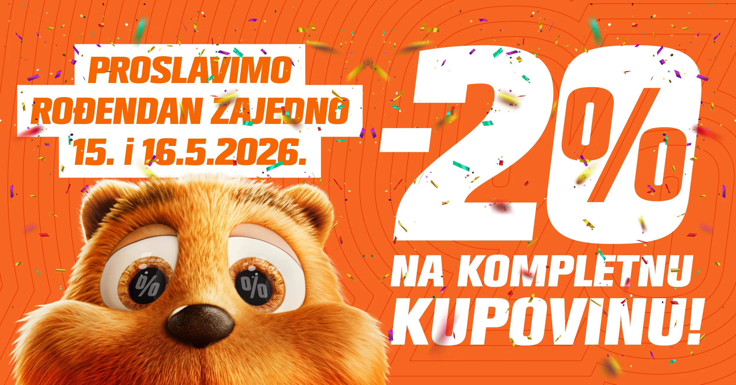 OBI rođendan 15-16.5.2026.