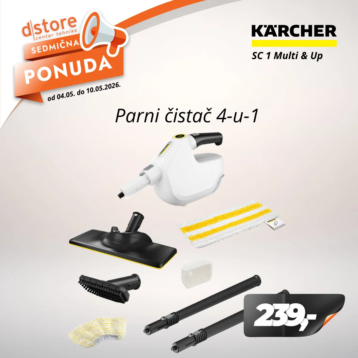 Dstore SEDMIČNA PONUDA 4-10.5.2026.