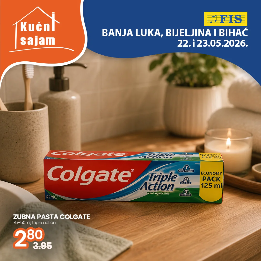 Fis KUĆNI SAJAM TOP SNIŽENJA 22-23.5.2026.