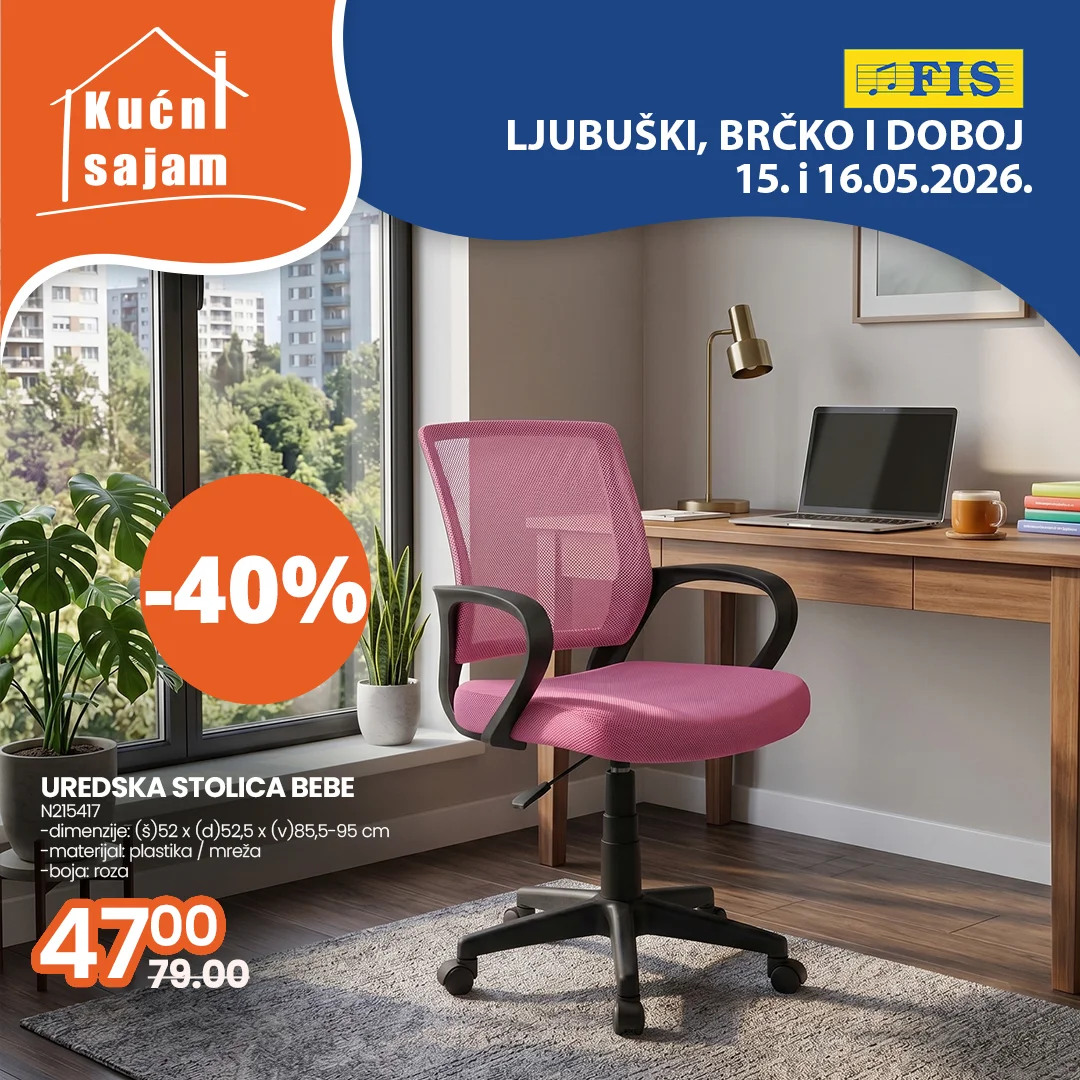Fis KUĆNI SAJAM 15-16.5.2026.