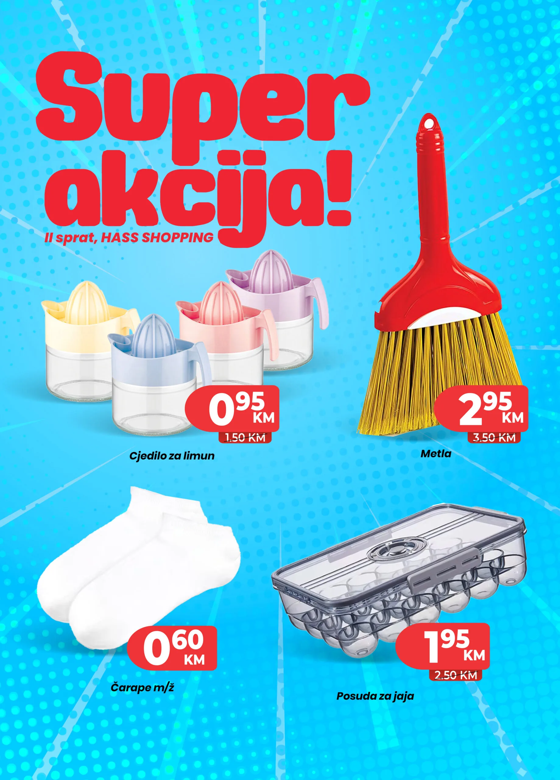 Hass komerc SUPER AKCIJA – do isteka zaliha