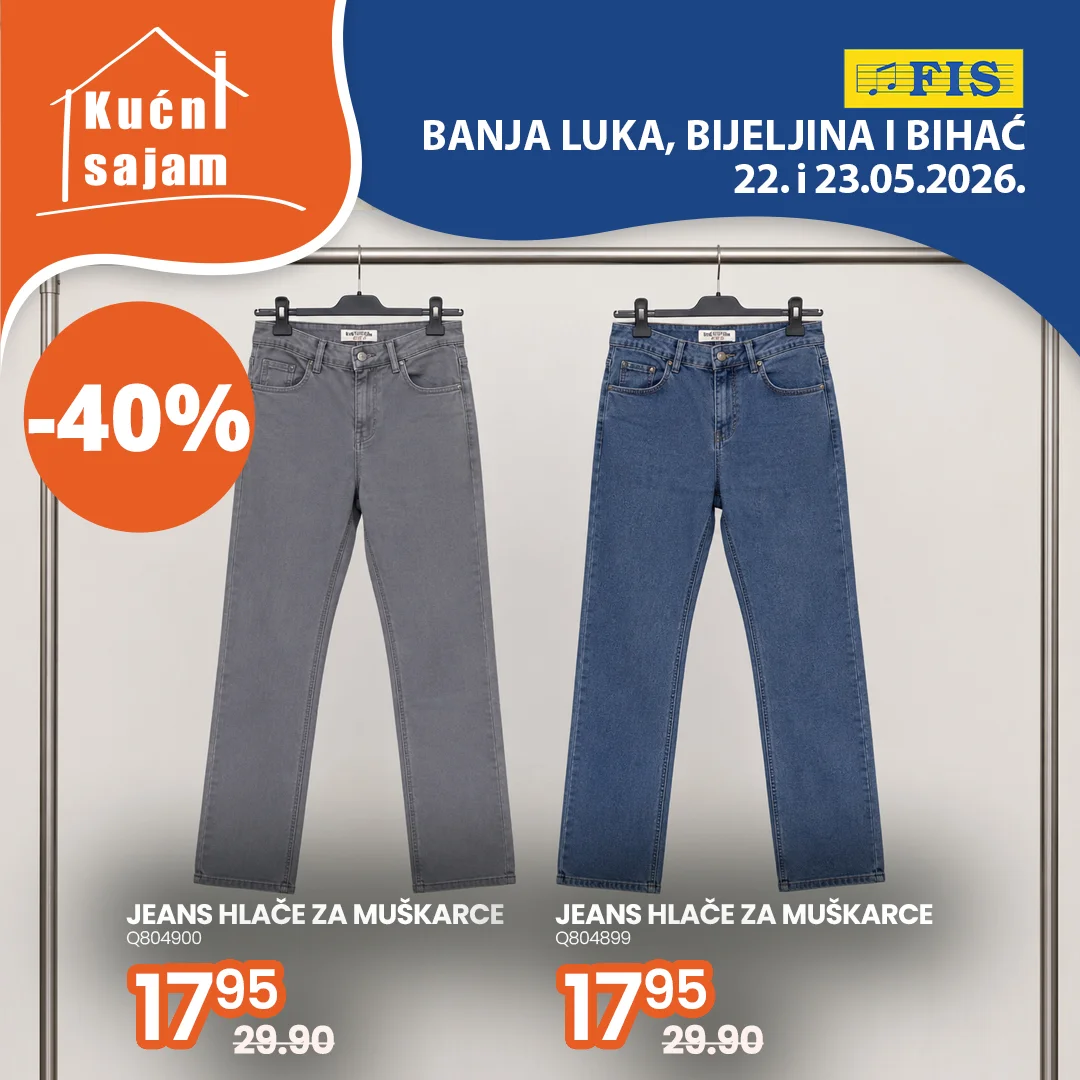 Fis KUĆNI SAJAM TOP SNIŽENJA 22-23.5.2026.