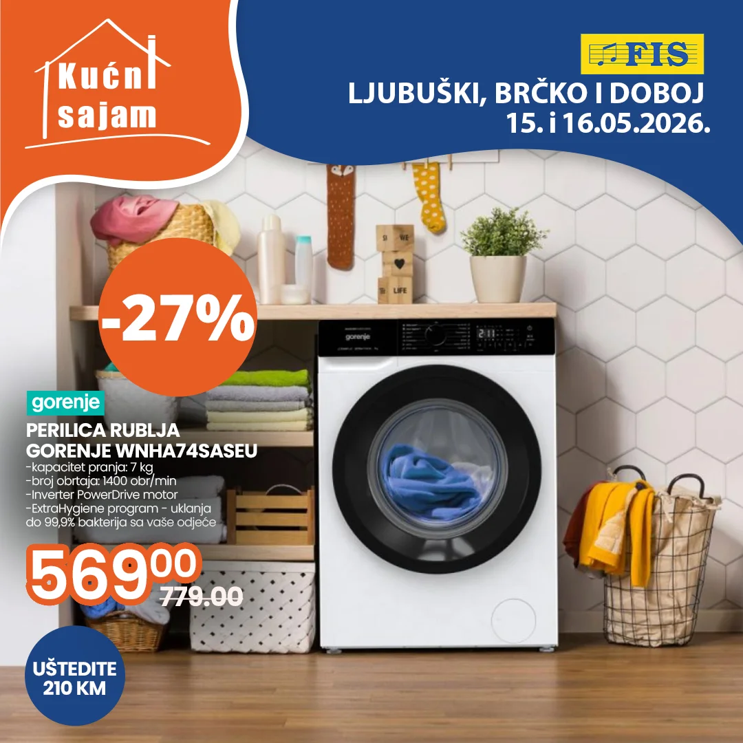 Fis KUĆNI SAJAM 15-16.5.2026.