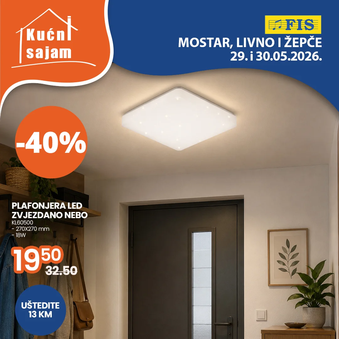 Fis KUĆNI SAJAM 29-30.5.2026.
