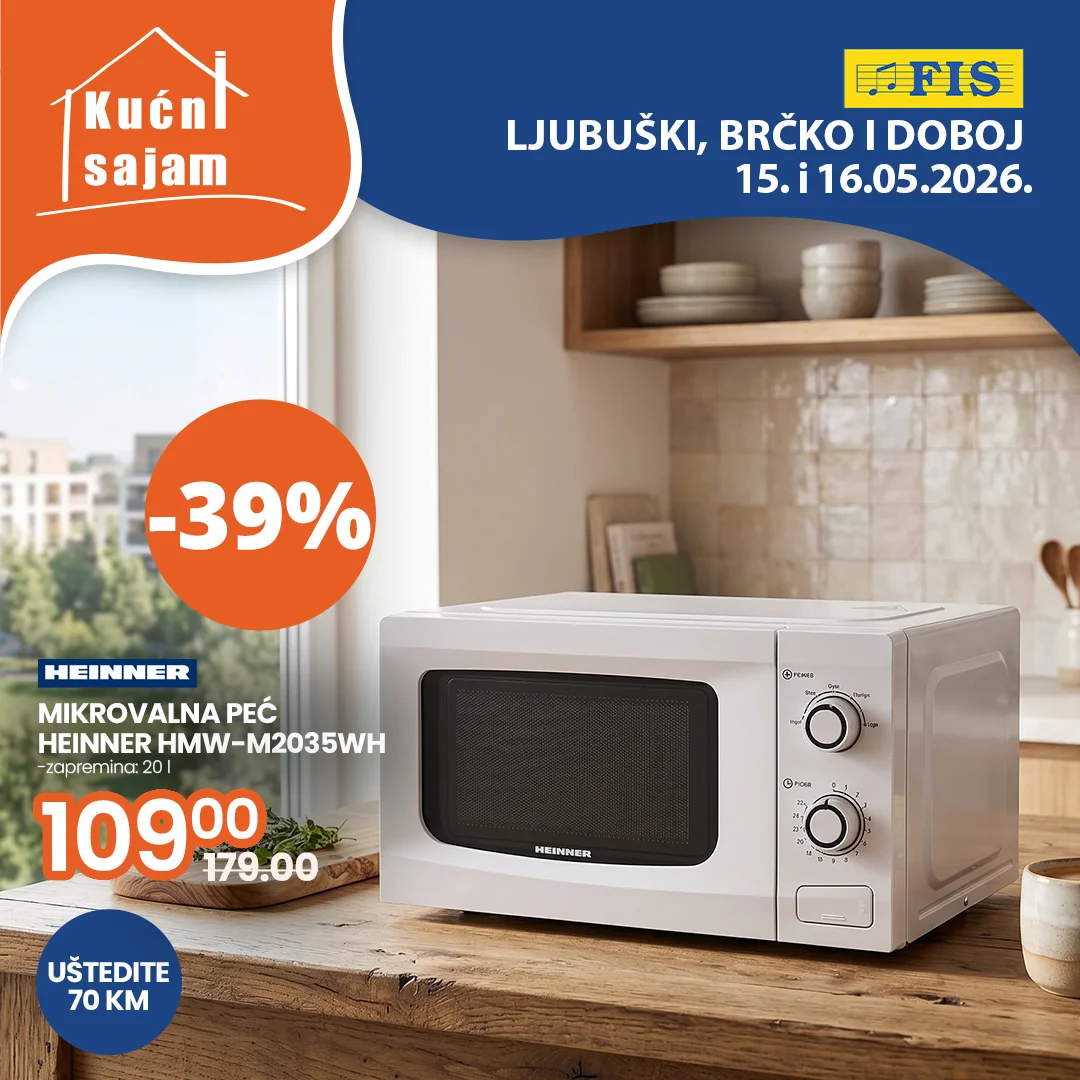 Fis KUĆNI SAJAM 15-16.5.2026.