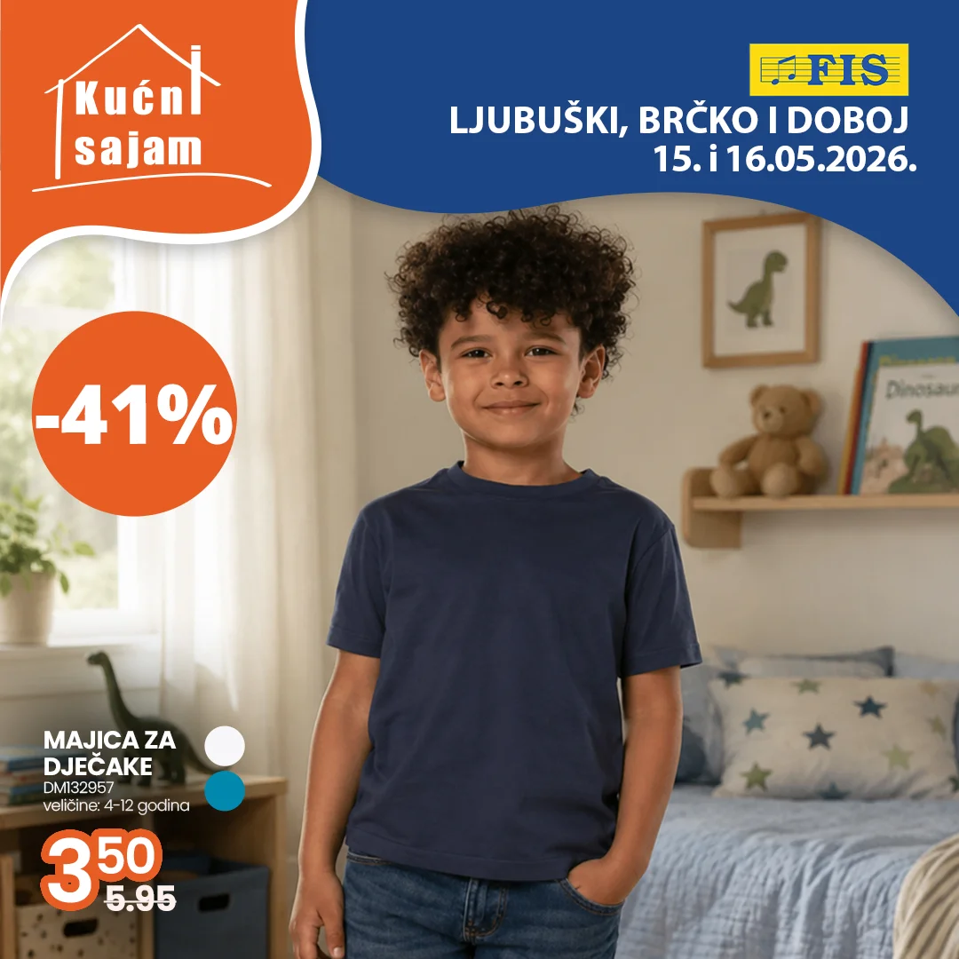 Fis KUĆNI SAJAM TOP SNIŽENJA 15-16.5.2026.