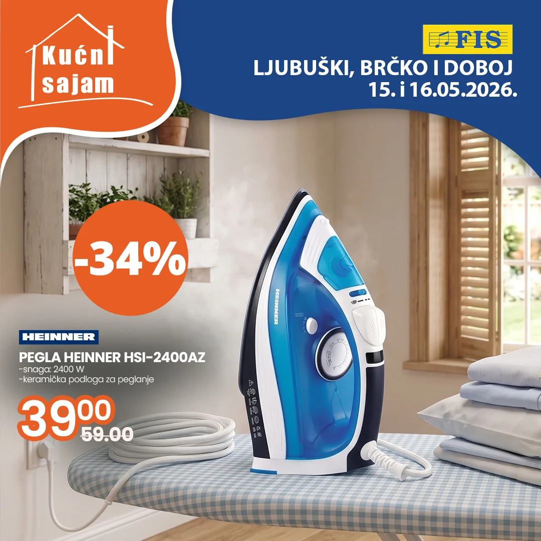 Fis KUĆNI SAJAM 15-16.5.2026.