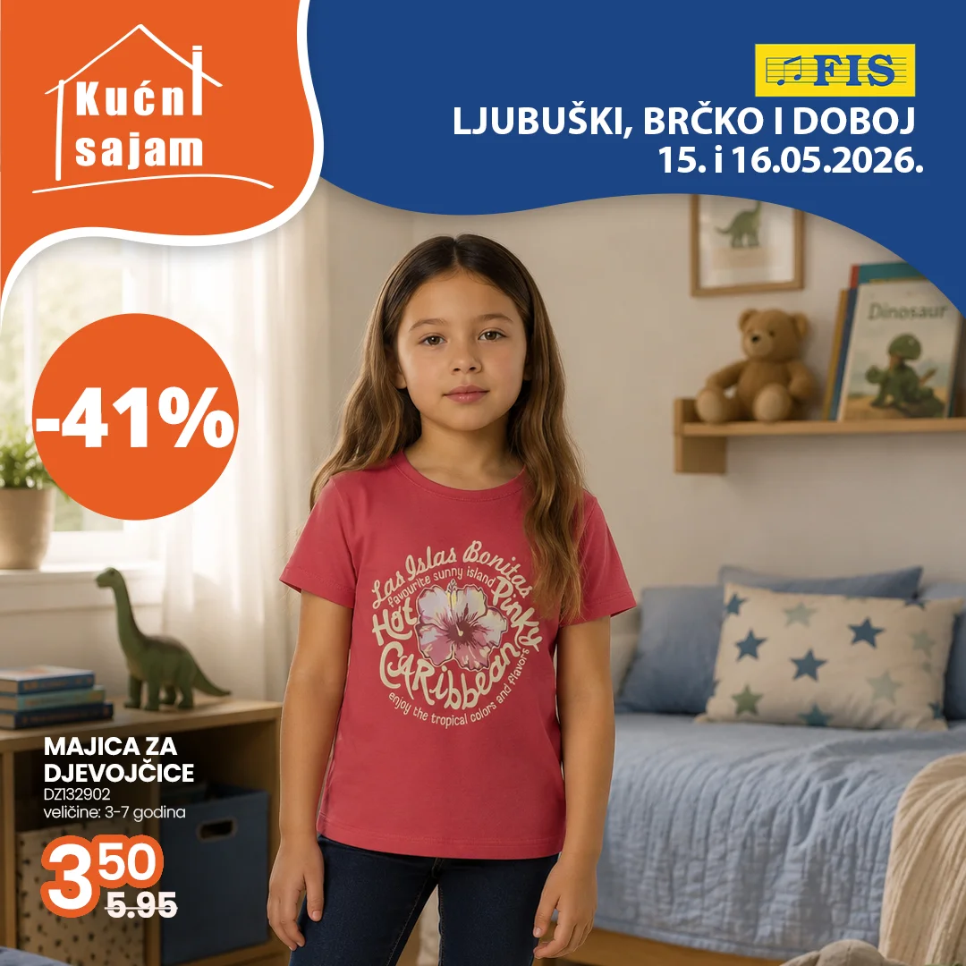 Fis KUĆNI SAJAM TOP SNIŽENJA 15-16.5.2026.