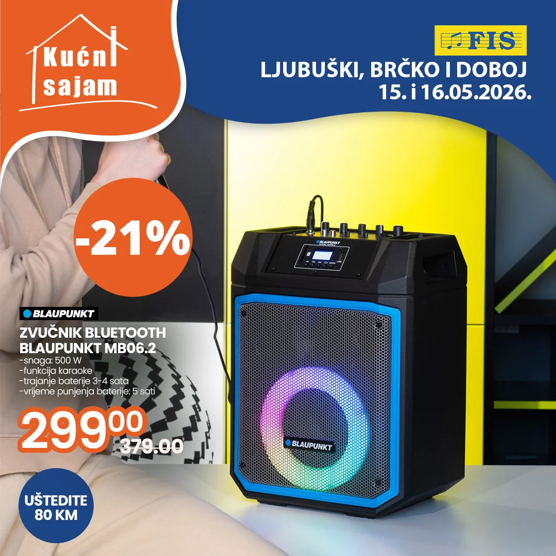 Fis KUĆNI SAJAM 15-16.5.2026.
