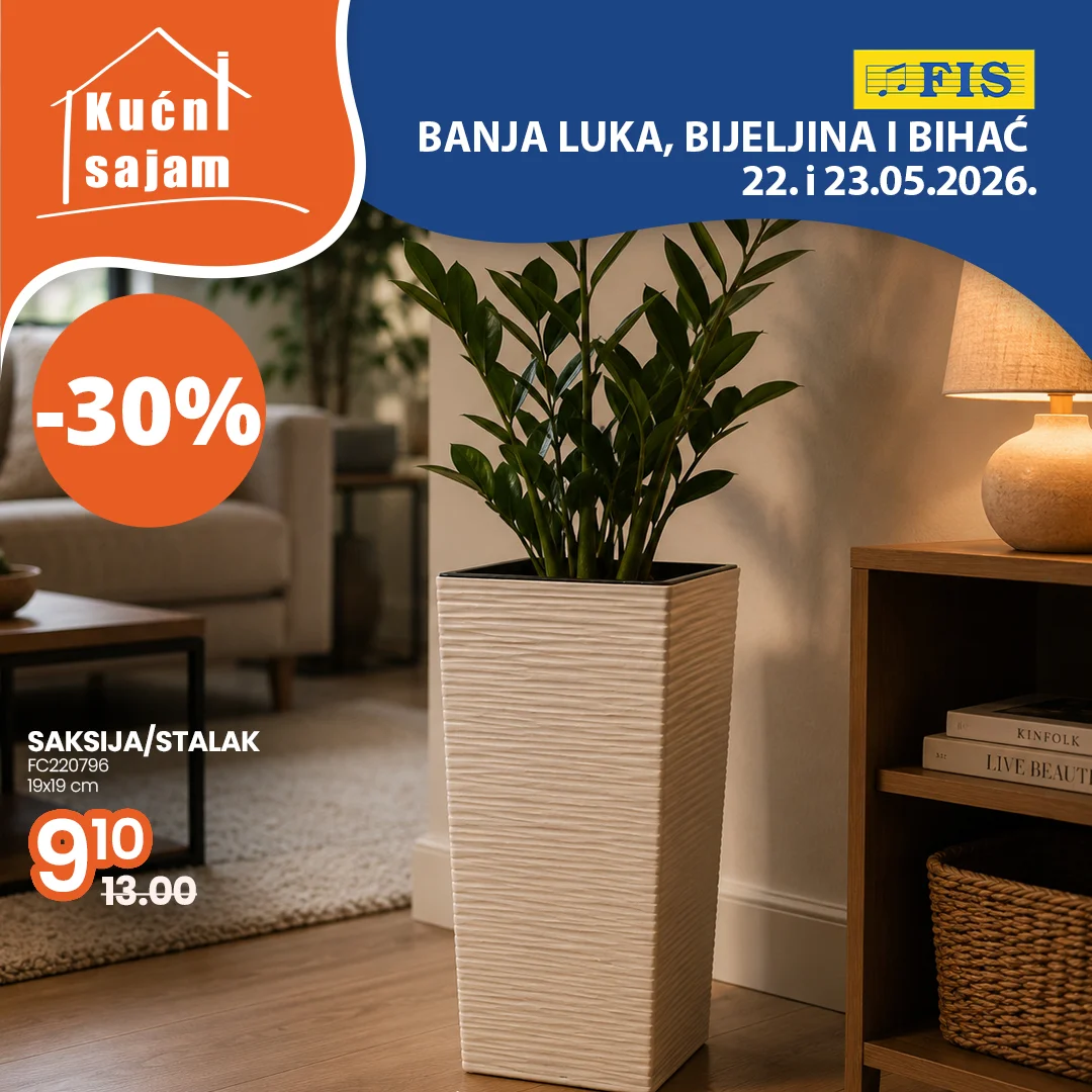 Fis KUĆNI SAJAM 22-23.5.2026.