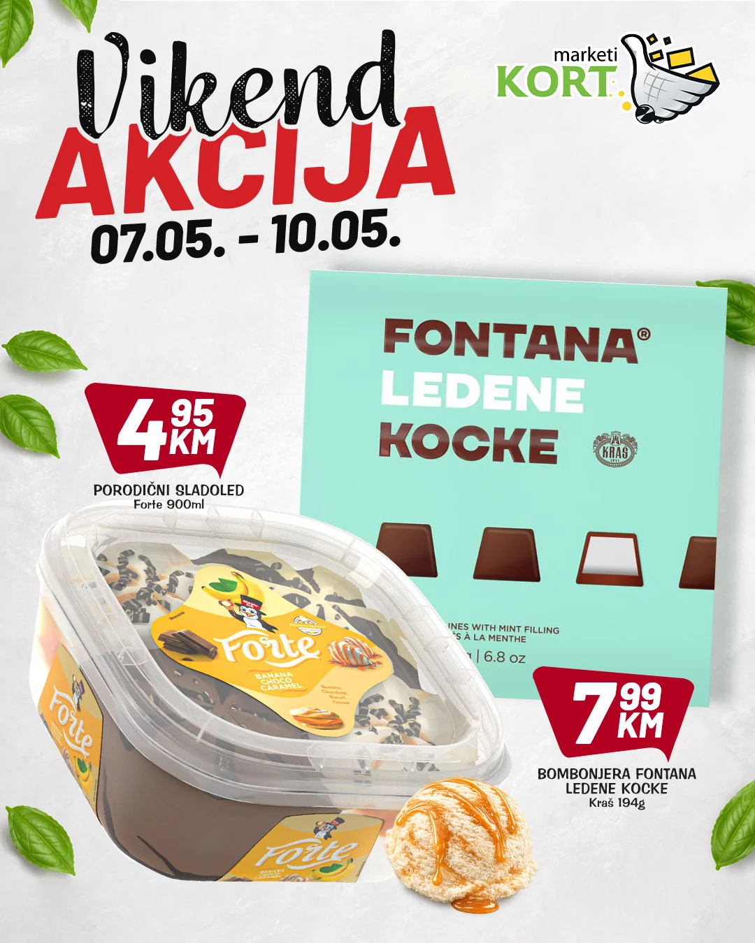 Kort vikend akcija 7-10.5.2026.