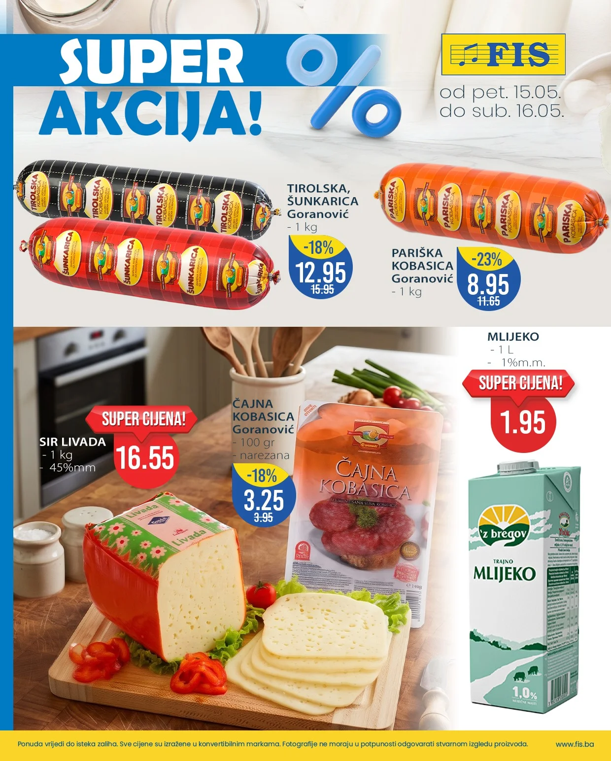 Fis vikend akcija 15-16.5.2026.
