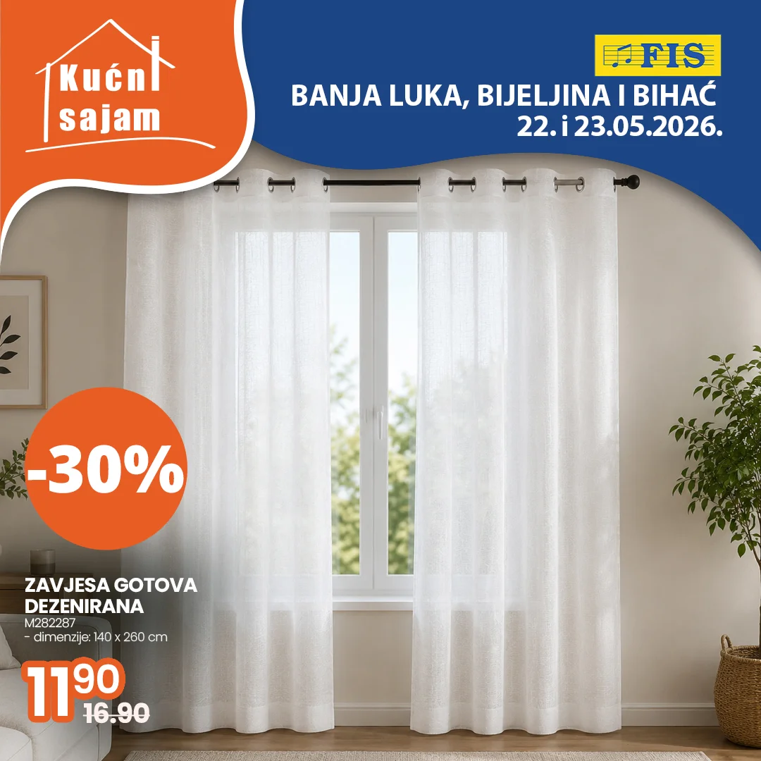 Fis KUĆNI SAJAM 22-23.5.2026.