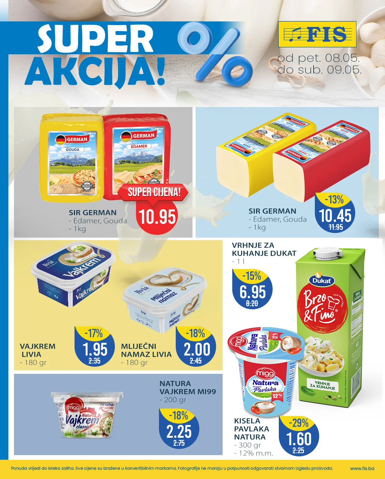 Fis vikend akcija 8-9.5.2026.