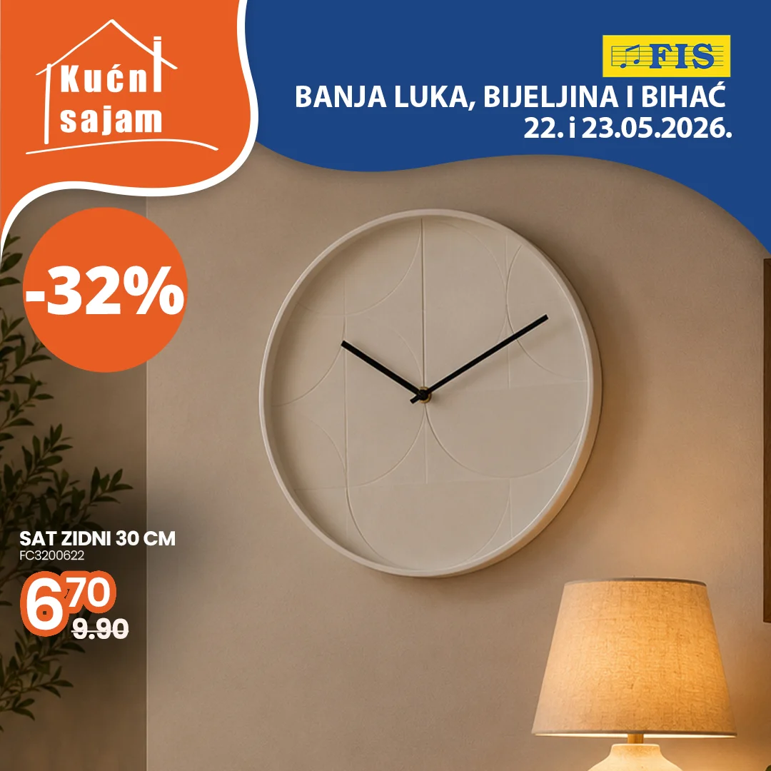 Fis KUĆNI SAJAM 22-23.5.2026.