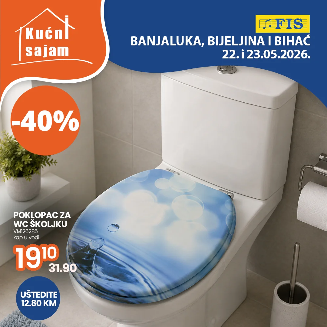 Fis KUĆNI SAJAM TOP SNIŽENJA 22-23.5.2026.
