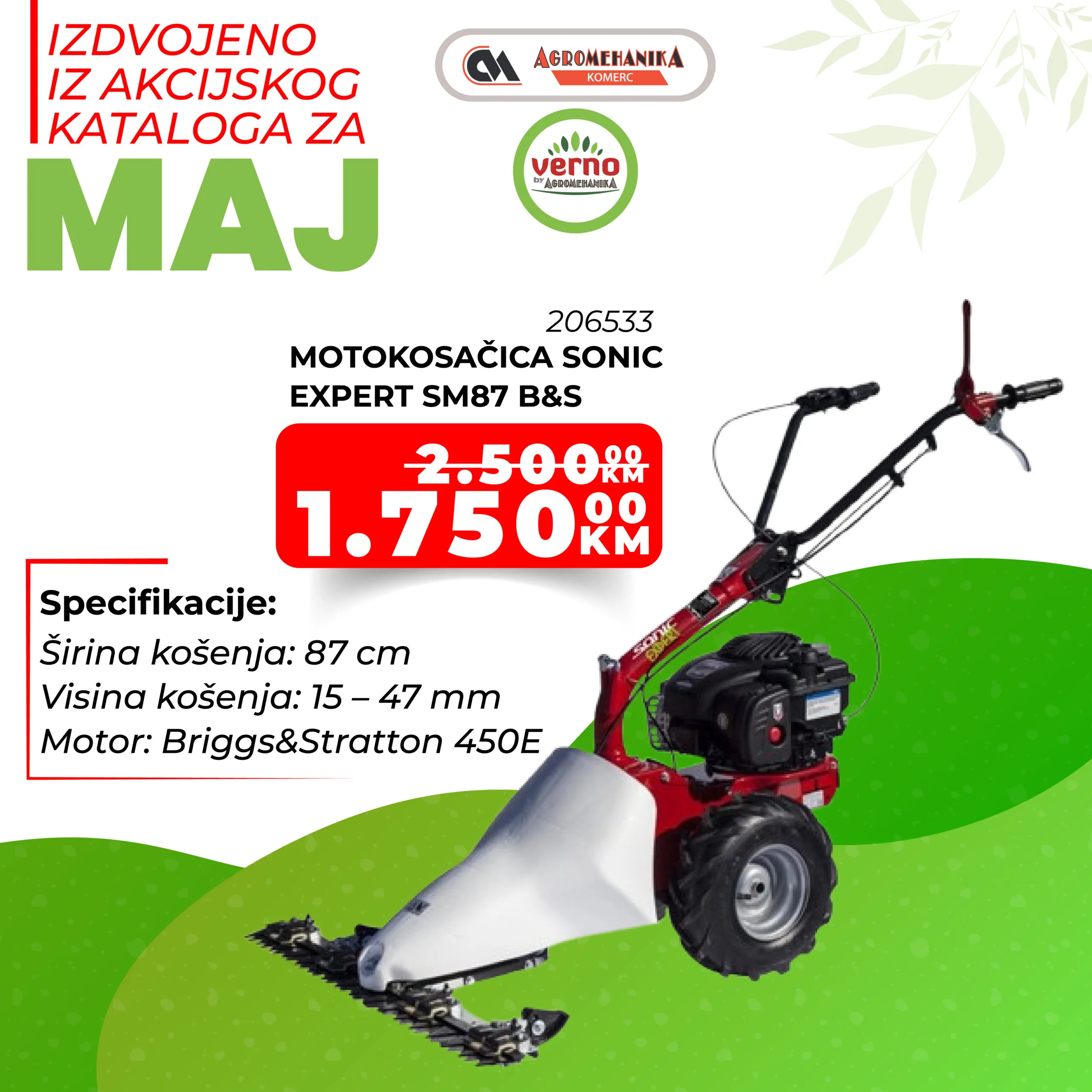 Verno by Agromehanika AKCIJA maj 2026.