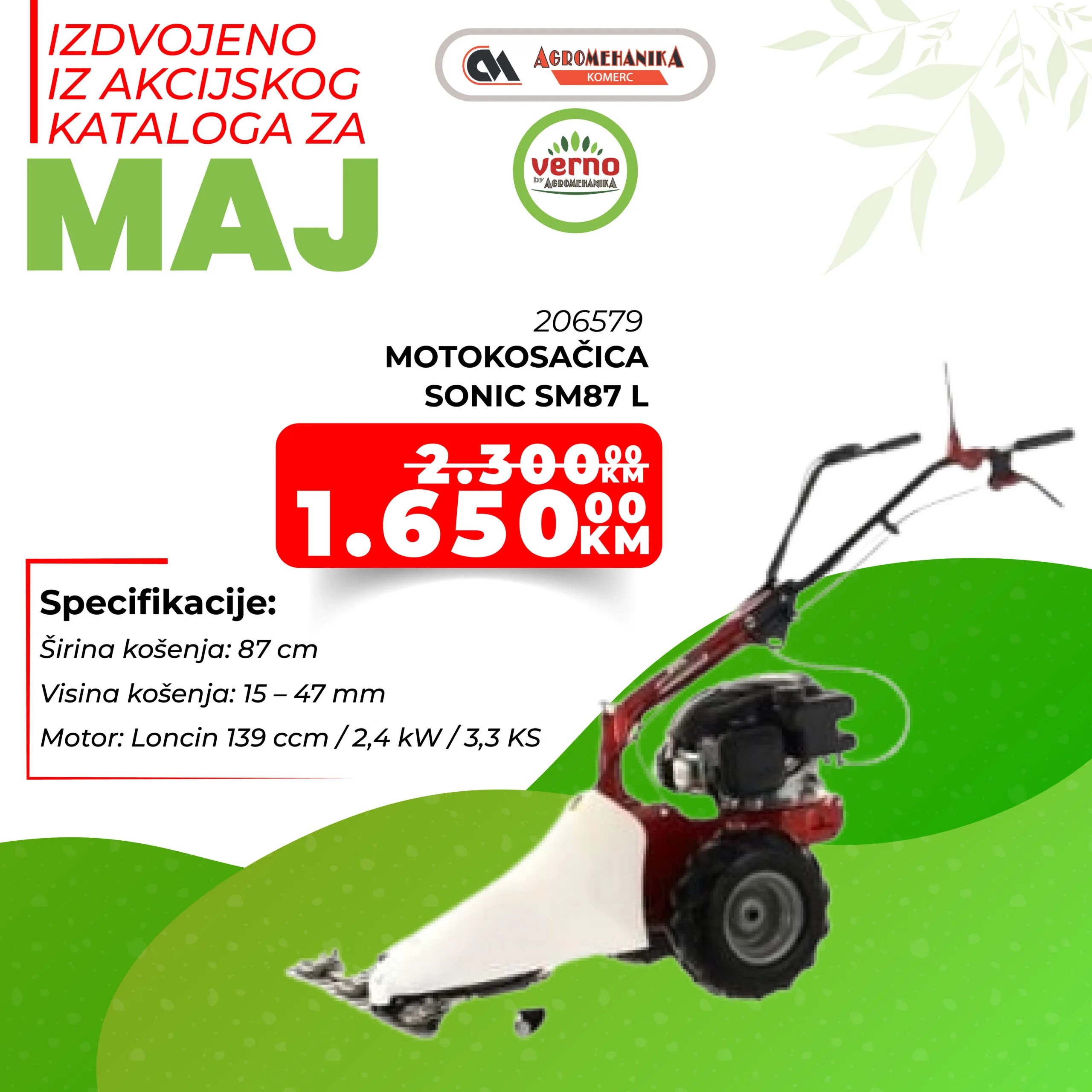 Verno by Agromehanika AKCIJA maj 2026.