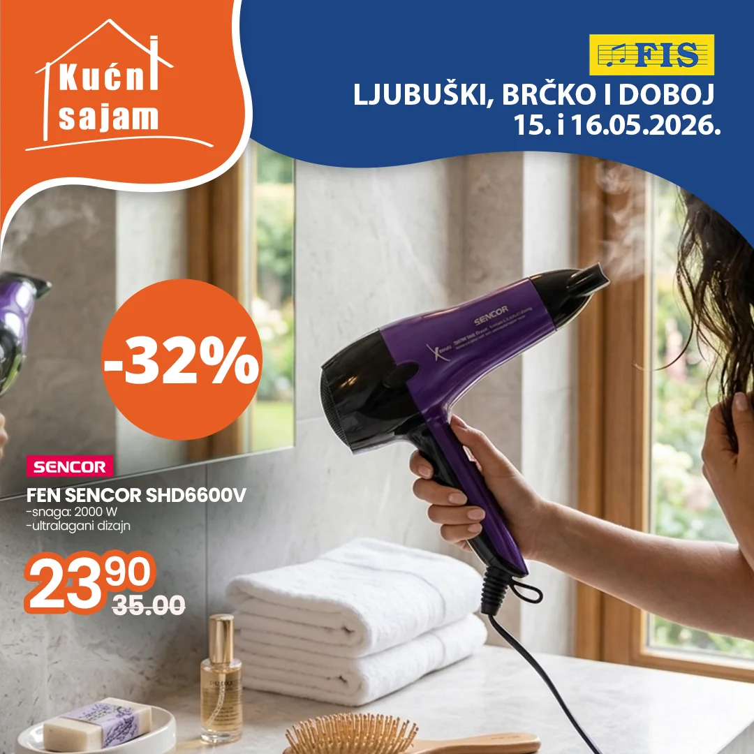 Fis KUĆNI SAJAM 15-16.5.2026.