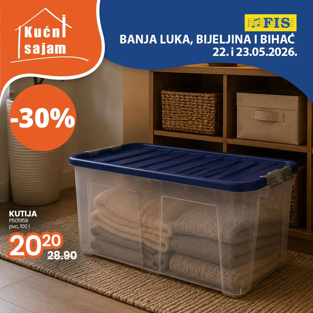 Fis KUĆNI SAJAM 22-23.5.2026.