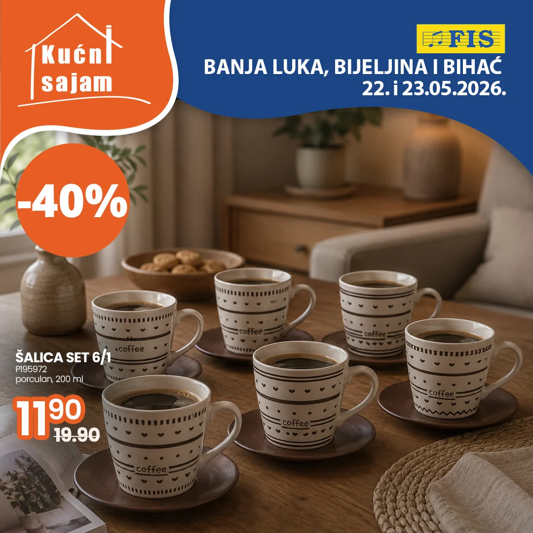 Fis KUĆNI SAJAM 22-23.5.2026.