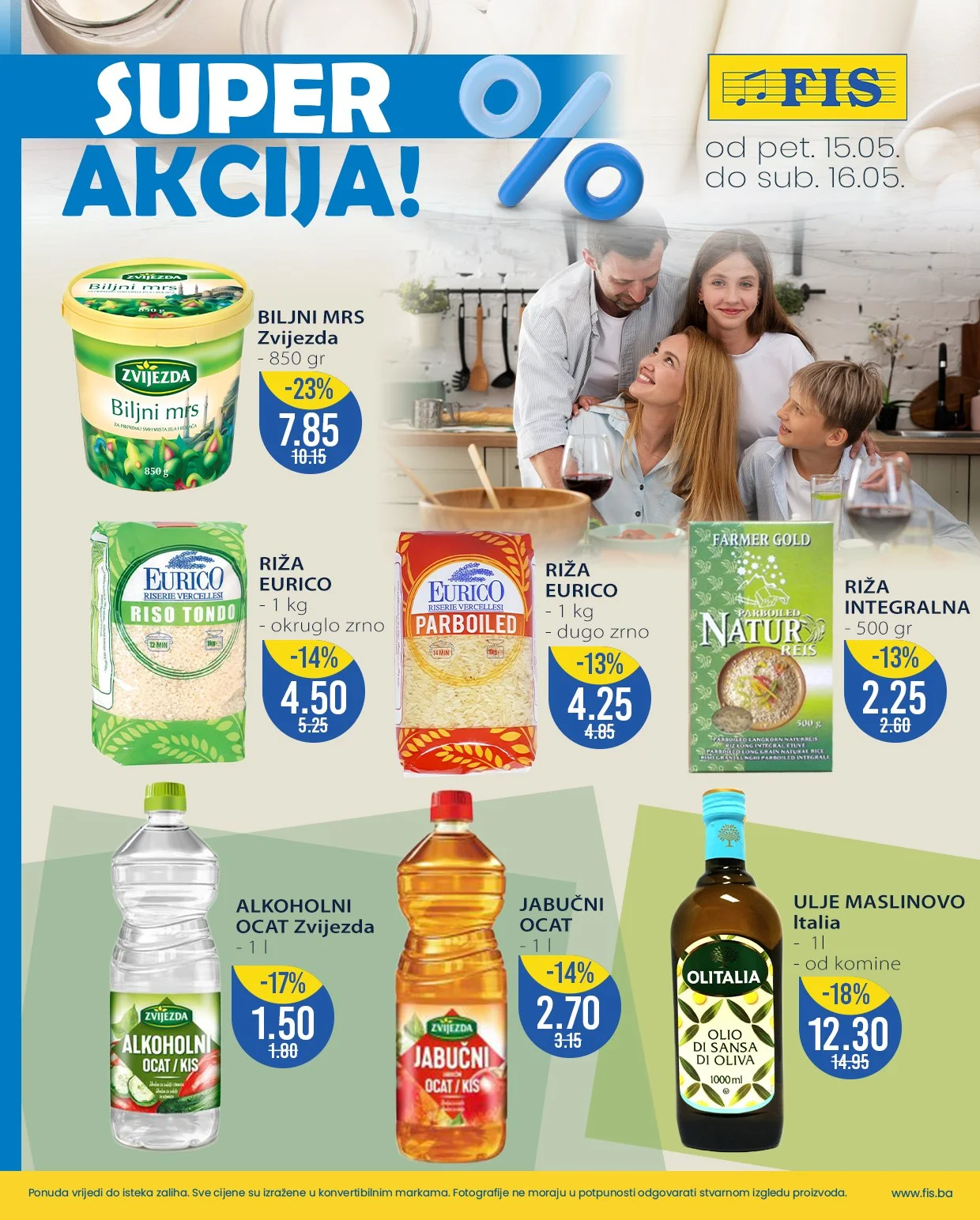 Fis vikend akcija 15-16.5.2026.