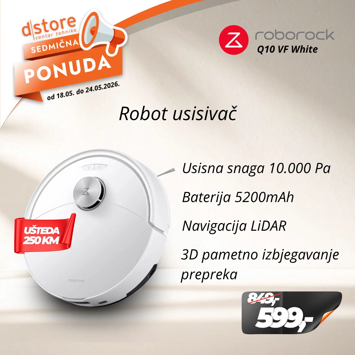 Dstore SEDMIČNA PONUDA 18-24.5.2026.