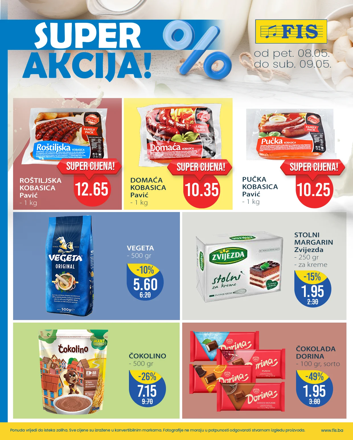 Fis vikend akcija 8-9.5.2026.