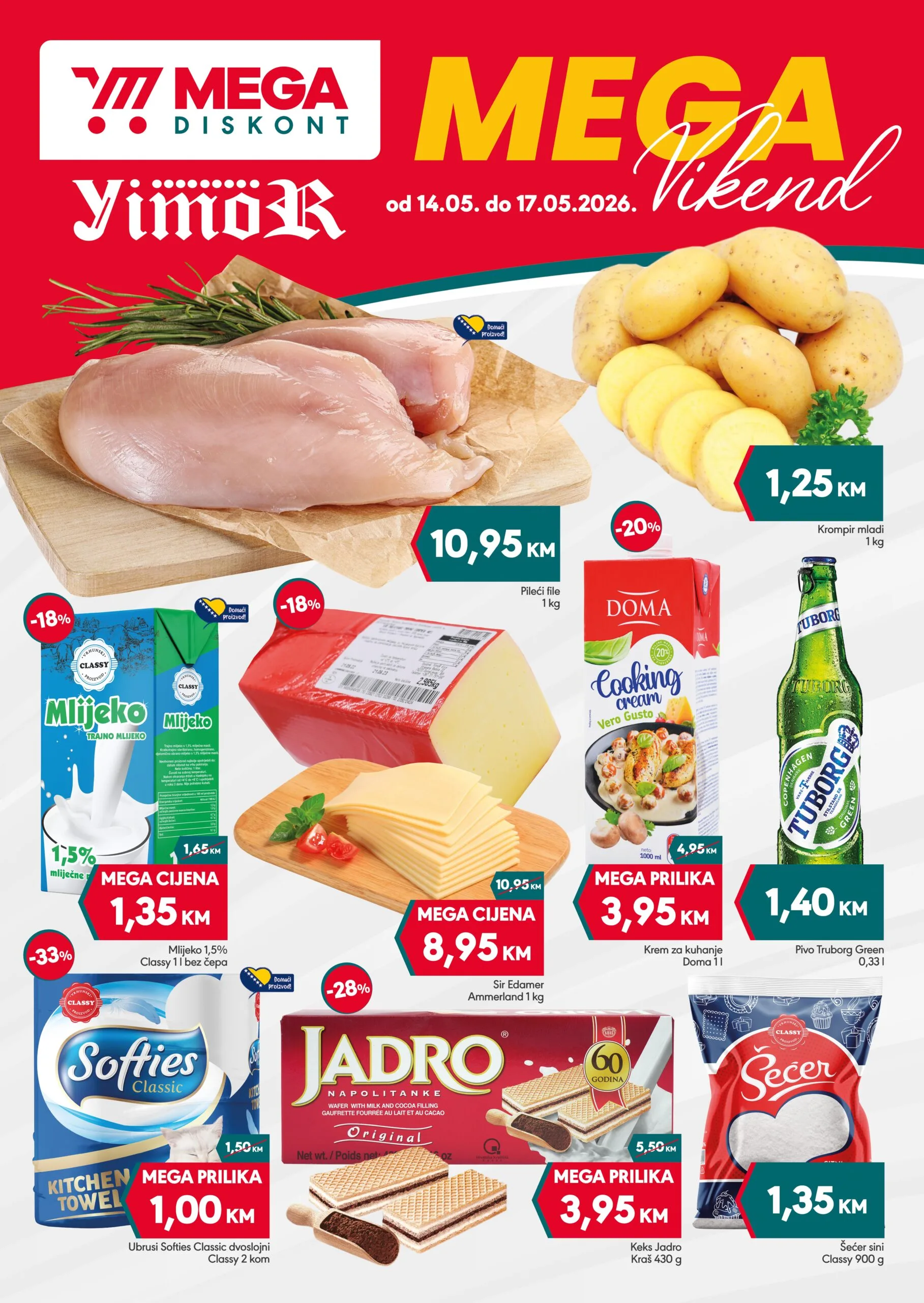 Mega Diskont vikend akcija 14-17.5.2026.
