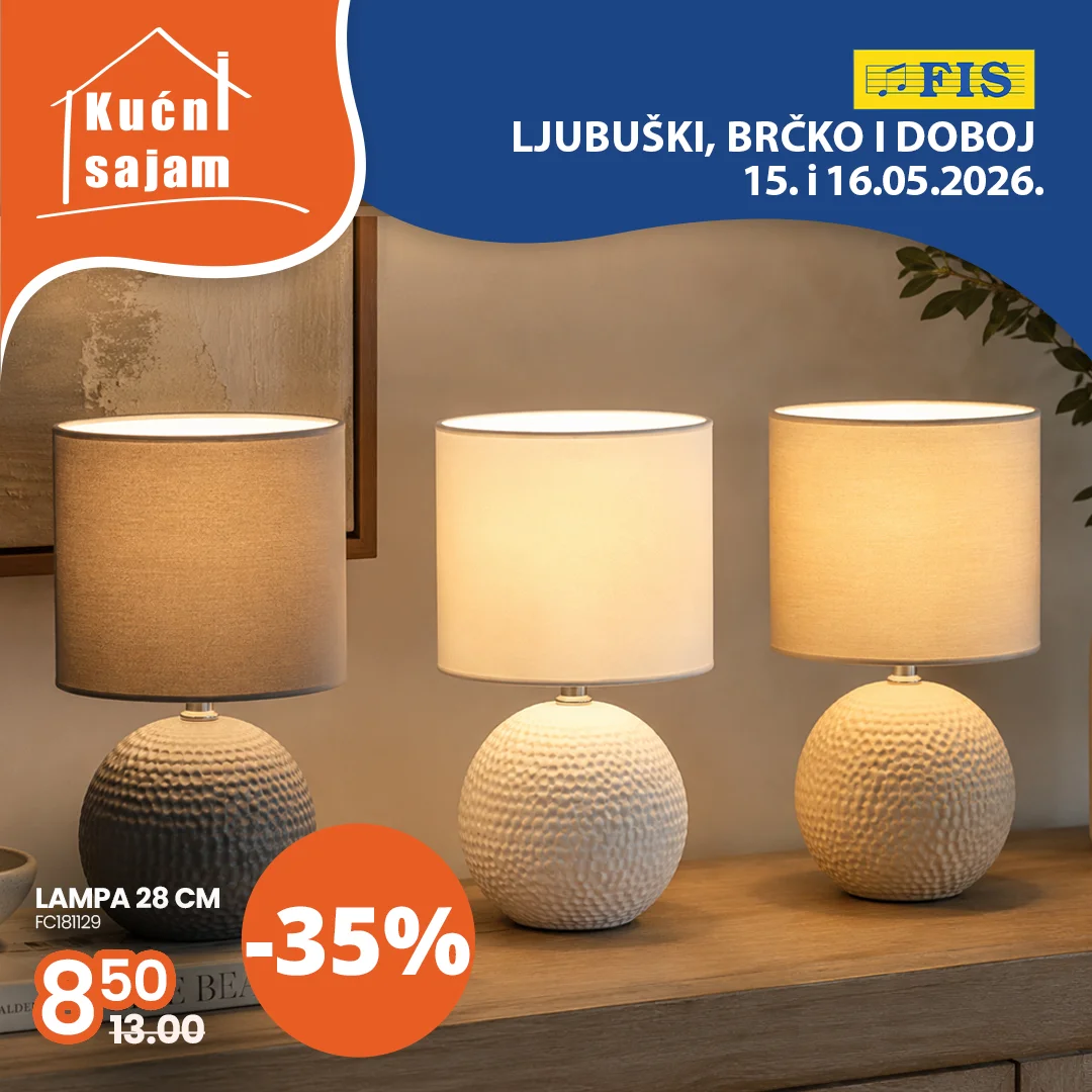Fis KUĆNI SAJAM 15-16.5.2026.