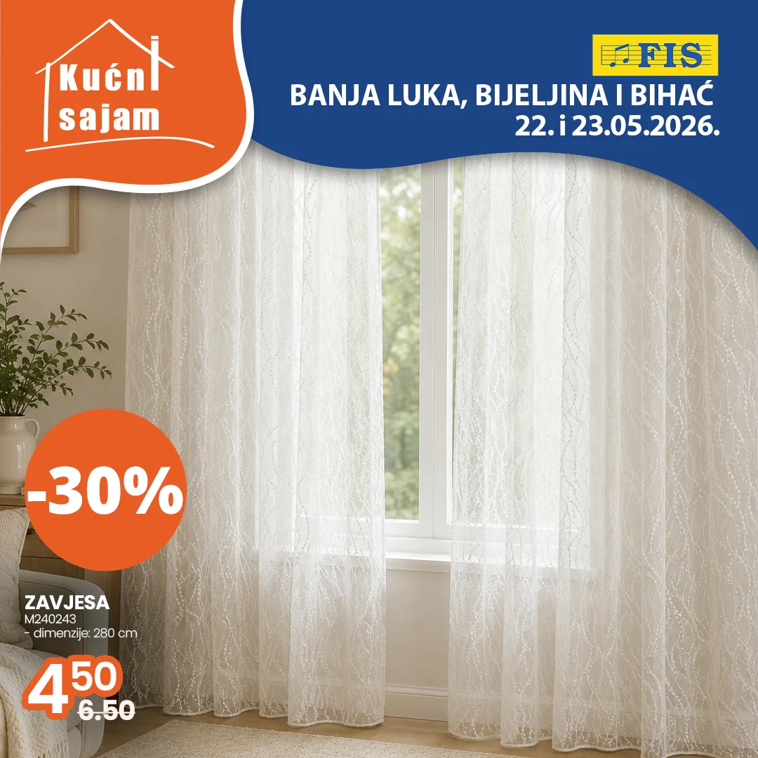 Fis KUĆNI SAJAM 22-23.5.2026.