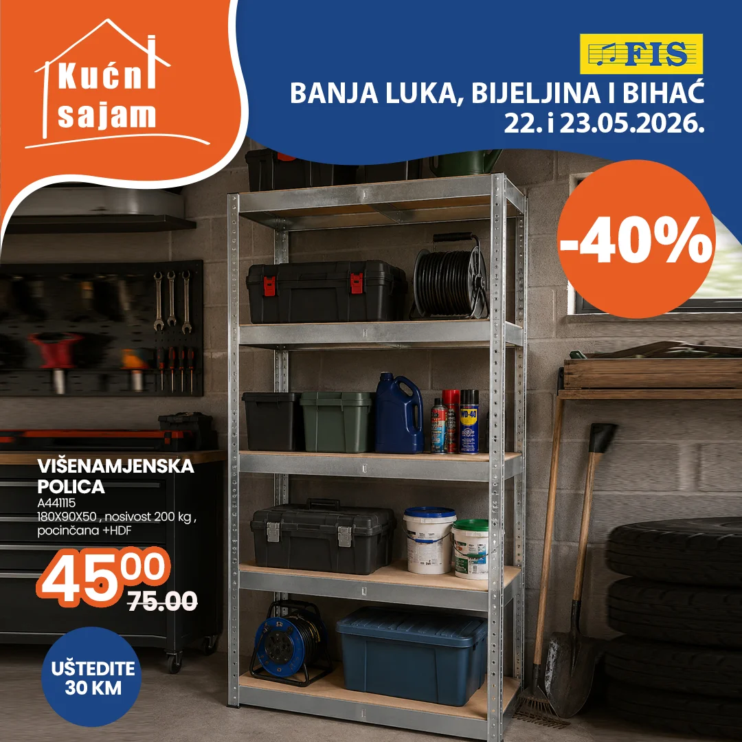Fis KUĆNI SAJAM TOP SNIŽENJA 22-23.5.2026.